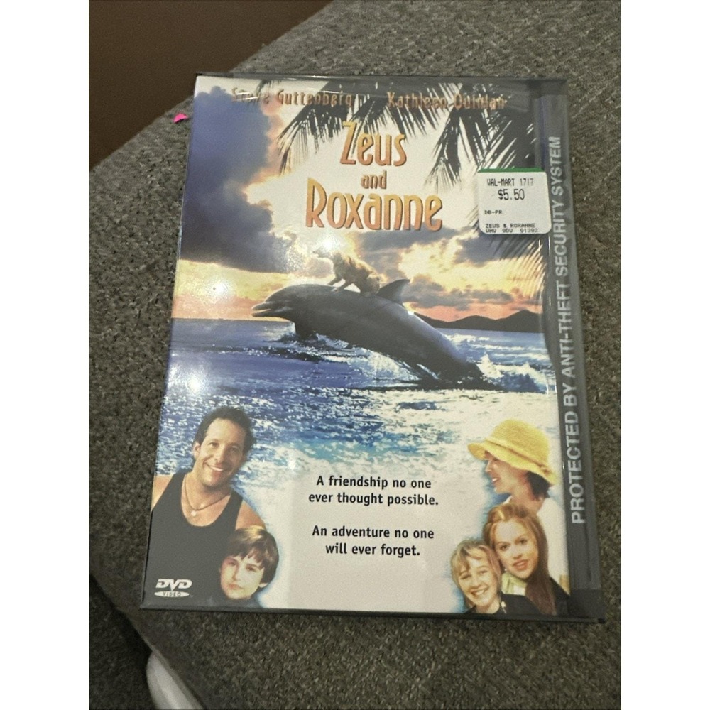 Zeus and Roxanne DVD 1997 Steve Guttenberg Kathleen Quinlan Family Movie Sealed